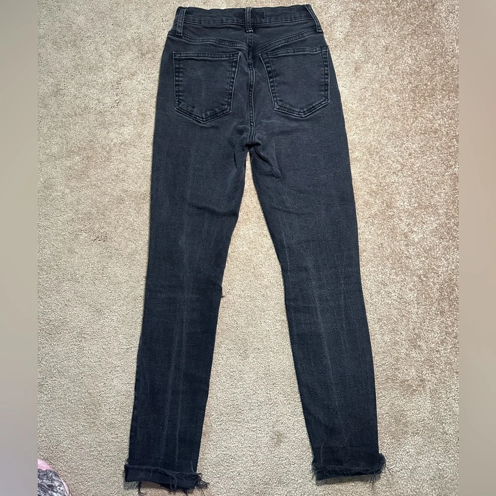 We The Free Black Distressed Jeans - Picture 2 of 5